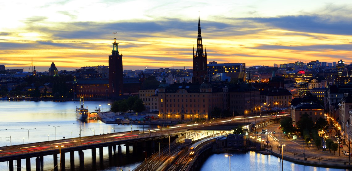Stockholm skyline